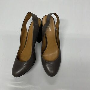 Nine West Ollieo Slingback Taupe Pumps
